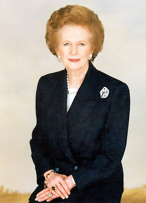 Prime Minister Margaret Thatcher